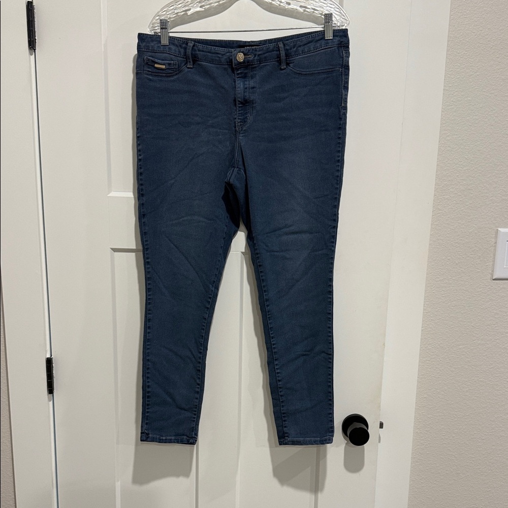 Nine West Midnight Blue Skinny Jeans